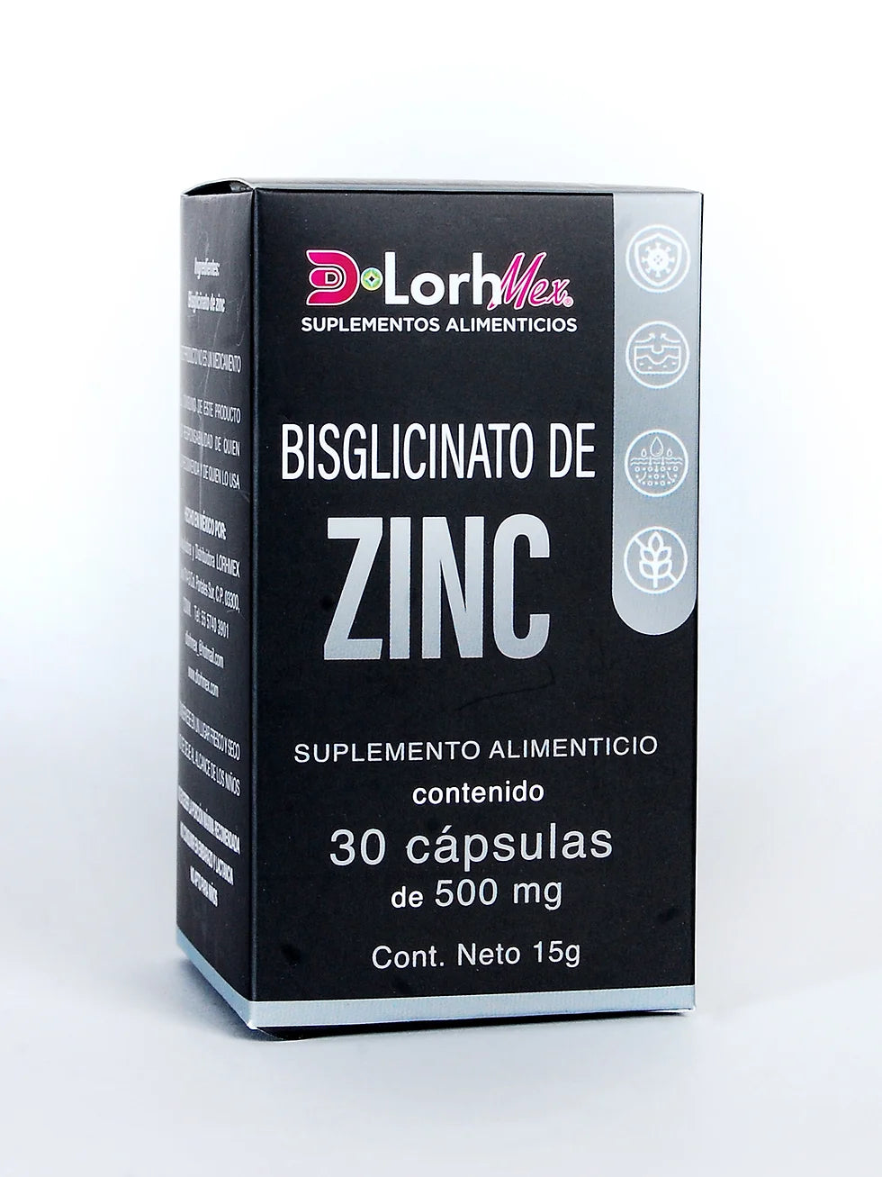 BISGLICINATO DE ZINC 30 CAPS