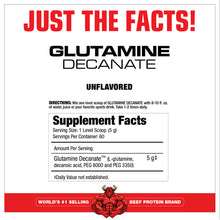 GLUTAMINA DECANATE 300GR 60 SERV