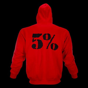 SUDADERA ROJA 5%