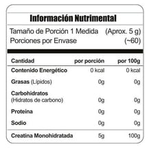 CREATINA METANUTRITION 100% GERMAN