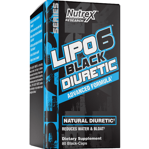 NUTREX LIPO 6 DIURETIC 80 CAPS