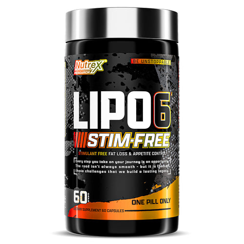 NUTREX LIPO 6 STIM-FREE 60 CAPS